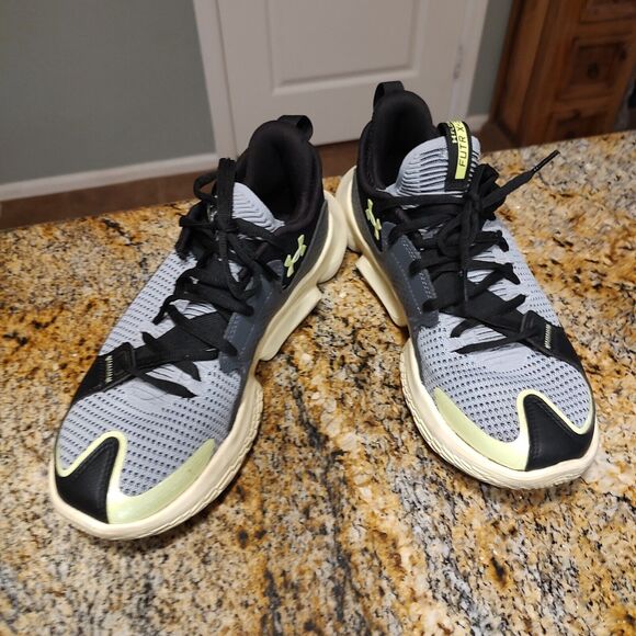 Under Armour Flow FUTR X 3 Athletic Basketball Shoes 3026630-003 Sz M8.5/W10 - Picture 3 of 13